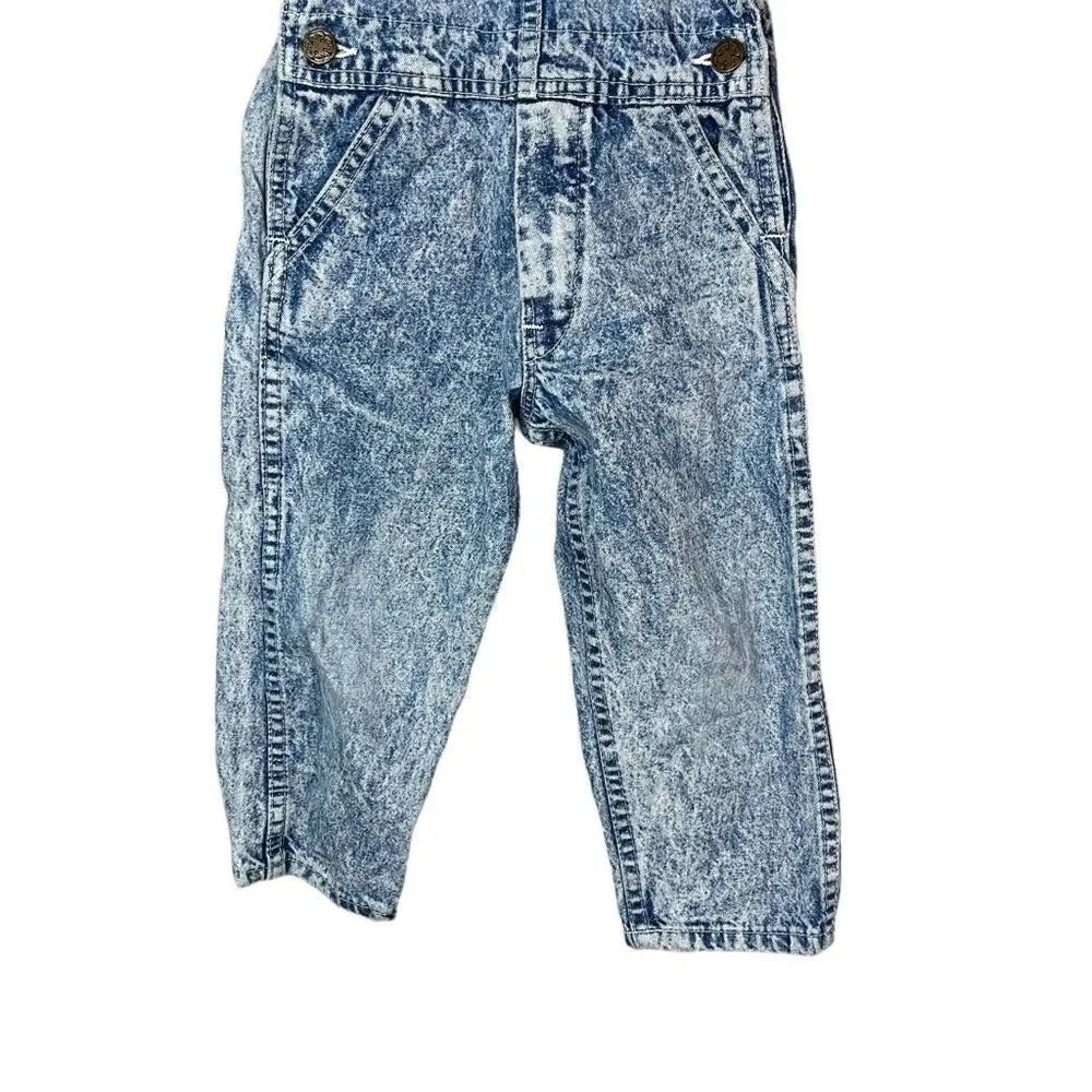 Vintage Oshkosh B’Gosh Acid Wash Jean Overalls‎